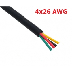 สายไฟ 4x26 AWG 4 คอร์ ราคาต่อ 1 เมตร